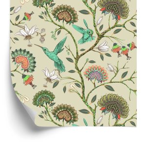 Papier Peint Colibris Colorés – Image 2