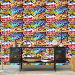 Papier Peint Graffiti Sur Le Mur – Image 5