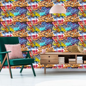 Papier Peint Graffiti Sur Le Mur – Image 6