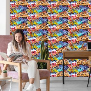 Papier Peint Graffiti Sur Le Mur – Image 7