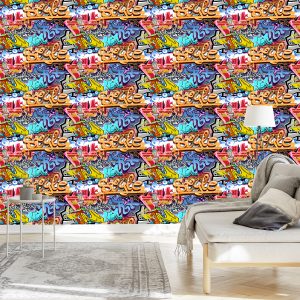 Papier Peint Graffiti Sur Le Mur – Image 3