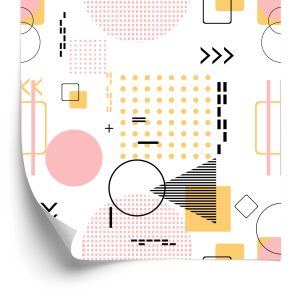 Papier Peint Géométrique-Abstraction – Image 2