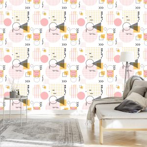 Papier Peint Géométrique-Abstraction – Image 3