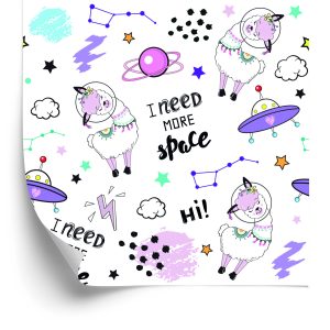 Papier Peint In Lamy Cosmos Stars Pour Chambre D'enfant – Image 2