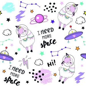 Papier Peint In Lamy Cosmos Stars Pour Chambre D'enfant – Image 1