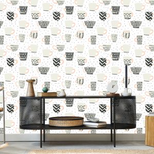 Papier Peint Mur Pour Une Salle À Manger De Style Scandinave – Image 5
