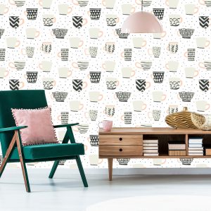 Papier Peint Mur Pour Une Salle À Manger De Style Scandinave – Image 6