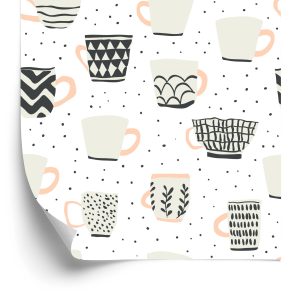 Papier Peint Mur Pour Une Salle À Manger De Style Scandinave – Image 2