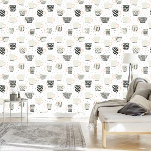 Papier Peint Mur Pour Une Salle À Manger De Style Scandinave – Image 3