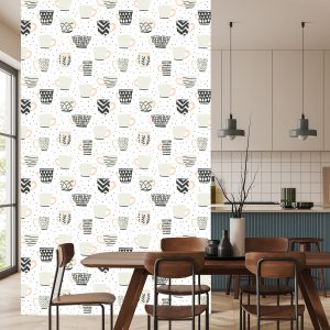 Papier Peint Mur Pour Une Salle À Manger De Style Scandinave – Image 4
