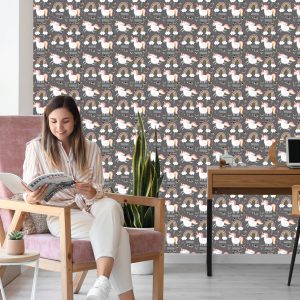 Papier Peint Licornes Par L'arc-En-Ciel – Image 7