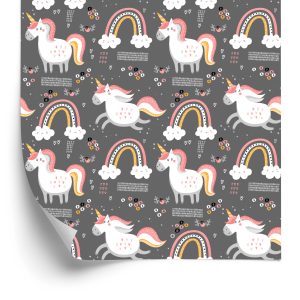 Papier Peint Licornes Par L'arc-En-Ciel – Image 2
