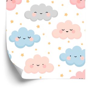 Papier Peint Nuages ​​Colorés – Image 2