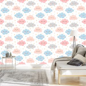 Papier Peint Nuages ​​Colorés – Image 3