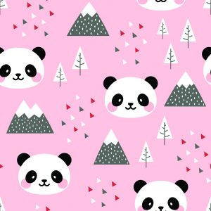 Papier Peint Pandas – Image 1