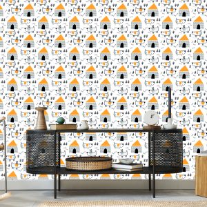 Papier Peint Mur Chambre D'enfant De Style Scandinave – Image 5