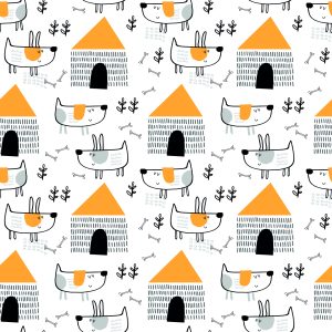 Papier Peint Mur Chambre D'enfant De Style Scandinave – Image 1