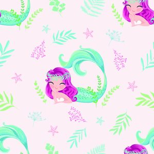 Papier Peint Sirènes De Conte De Fées Pour La Chambre D'un Bébé – Image 1