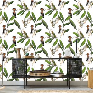 Papier Peint Huppes Et Feuilles – Image 5