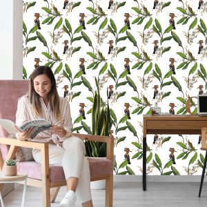 Papier Peint Huppes Et Feuilles – Image 7