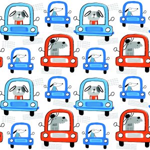 Papier Peint Chiens Dans Les Voitures – Image 1