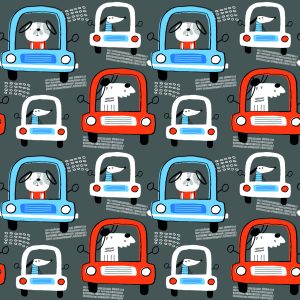 Papier Peint Chiens Dans Les Voitures – Image 1