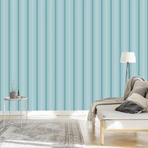 Papier Peint Rayures Verticales Modernes – Image 3