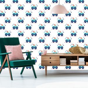 Papier Peint Voitures Tout-Terrain Jusqu'à La Chambre D'un Enfant – Image 6