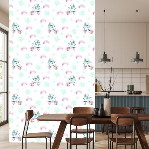 Papier Peint Des Étoiles Et Des Lapins – Image 4