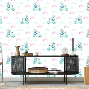 Papier Peint Lapins Sur Fond D'étoiles – Image 5