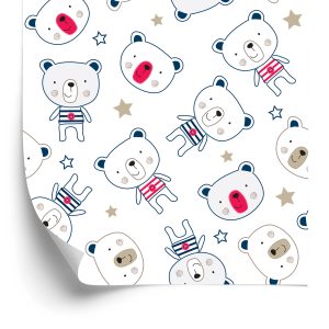 Papier Peint Nounours Parmi Les Étoiles – Image 2