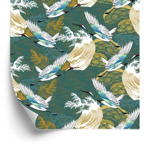 Papier Peint Grues Volantes – Image 2