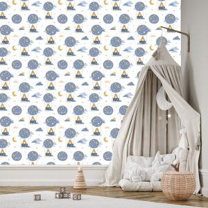 Papier Peint Ballons Star Bears Pour Garçon – Image 3