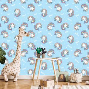 Papier Peint Pour Les Enfants - Licornes Magiques – Image 5
