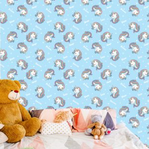 Papier Peint Pour Les Enfants - Licornes Magiques – Image 6