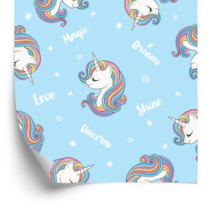 Papier Peint Pour Les Enfants - Licornes Magiques – Image 2
