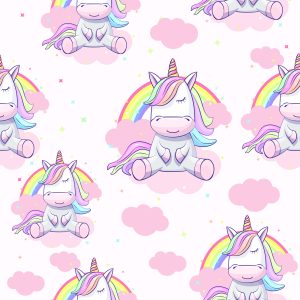 Papier Peint Étoiles Colorées Arc-En-Ciel – Image 1