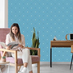 Papier Peint Motif Géométrique Moderne – Image 7