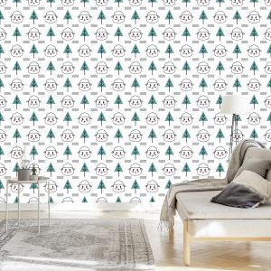 Papier Peint Moutons Près Des Arbres – Image 3