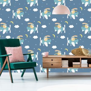 Papier Peint Lapins Dans Les Avions – Image 6