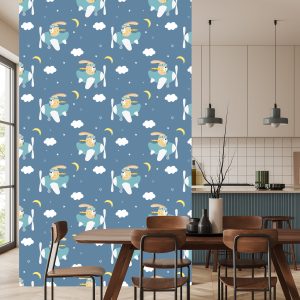 Papier Peint Lapins Dans Les Avions – Image 4