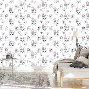 Papier Peint Beaux Lapins – Image 3