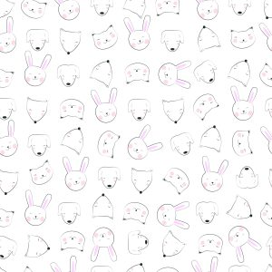 Papier Peint Lapins, Chiens – Image 1