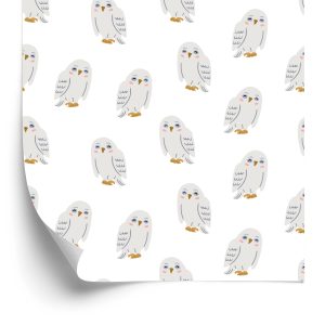 Papier Peint Hiboux Délicats – Image 2