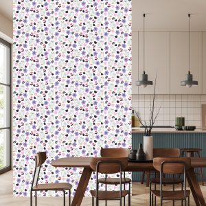 Papier Peint Hiboux Avec Des Fleurs En Arrière-Plan – Image 4