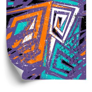 Papier Peint Dessins De Graffitis Modernes – Image 2