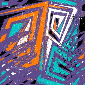 Papier Peint Dessins De Graffitis Modernes – Image 1