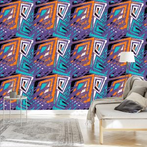 Papier Peint Dessins De Graffitis Modernes – Image 3