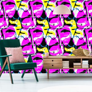 Papier Peint Dessins De Graffitis Colorés – Image 6