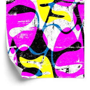 Papier Peint Dessins De Graffitis Colorés – Image 2